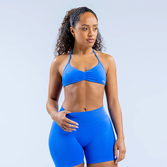 Impact Strappy Bra - Blue