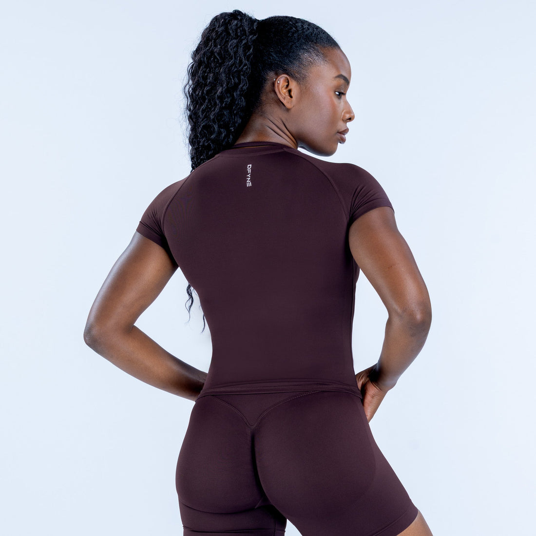 Impact Short Sleeve Top - Espresso