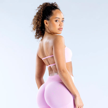 Impact Backless Bandeau - Pink