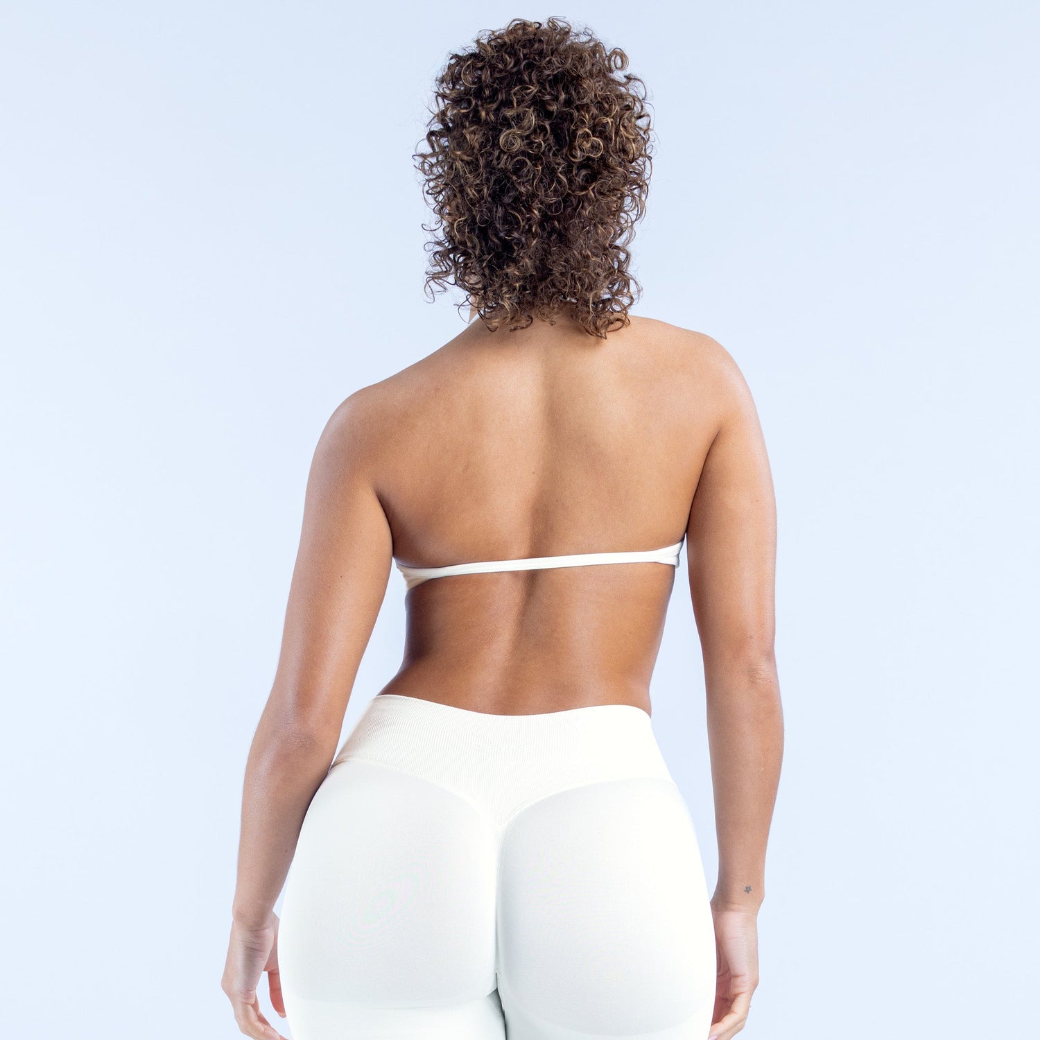 Impact Strappy Bra - White